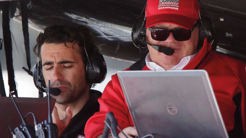 Dario Franchitti and Ganassi working