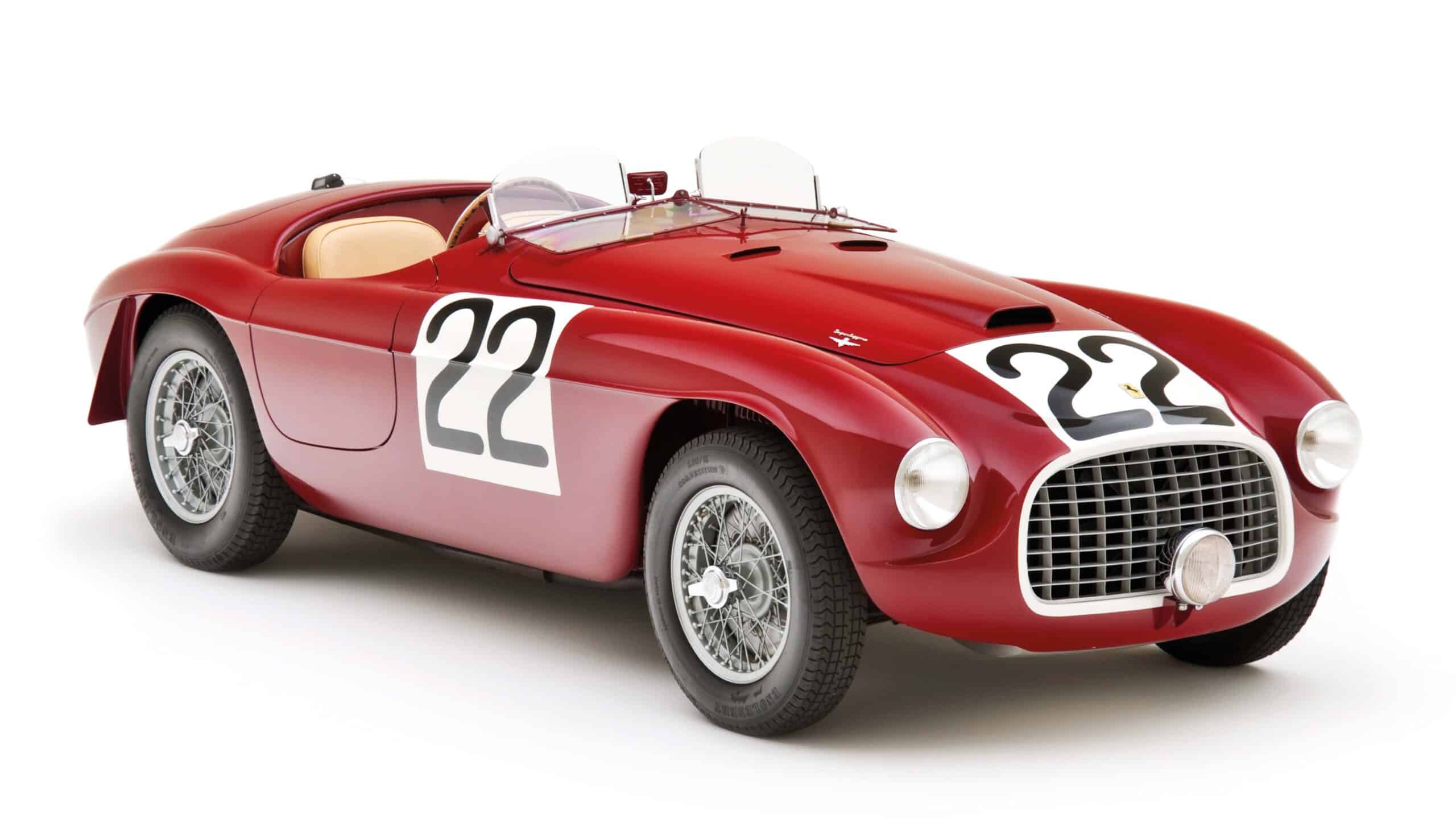 Ferrari 166 studio photograph