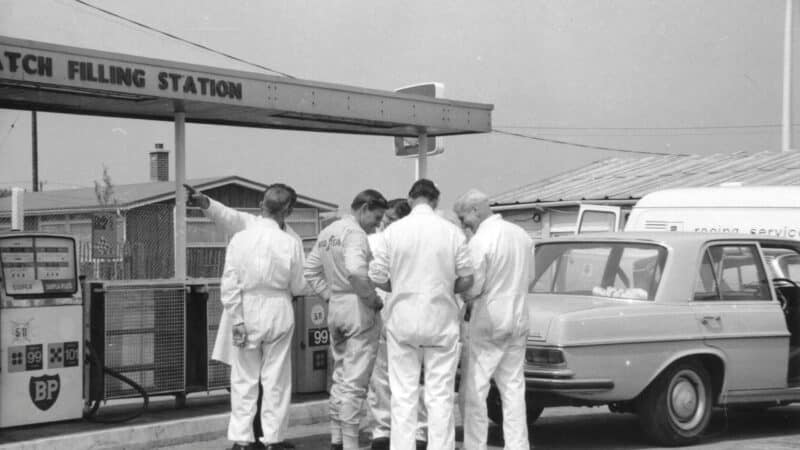 Mercedes Refuelling