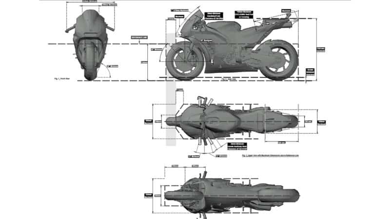 New MotoGP 2027 regulation diagram