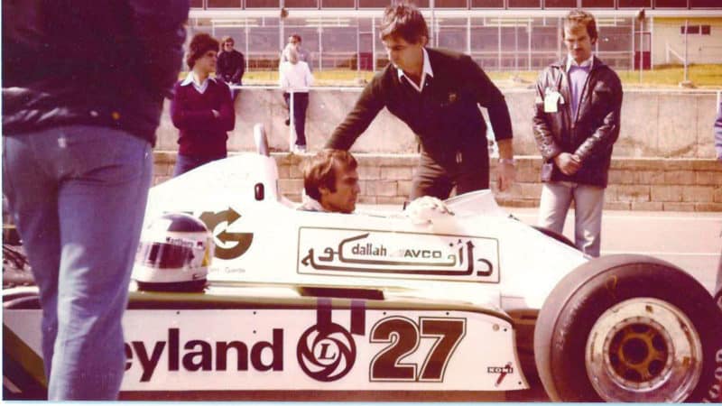 Reutemann in his Williams FW07B