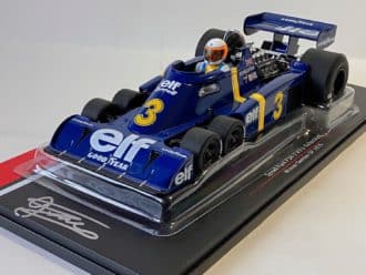 Product image for Jody Scheckter signed Tyrrell P34 1/18 Scale Model